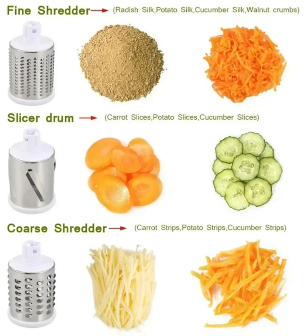 Rotary Vegetable Grater